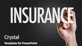  Presentation with writing the text human rights - Cool new presentation with health care liabilities - hand writing the text insurance backdrop and a dark gray colored foreground