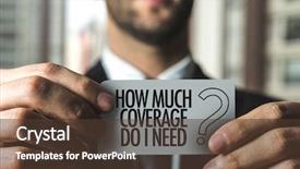  Presentation with lte mobile coverage - PPT theme with health care liabilities - how much coverage do i background and a tawny brown colored foreground