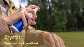  Presentation with health-care - PPT layouts having health-care-protection-and-people background and a  colored foreground