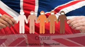  Presentation with social - PPT layouts featuring health-care-social-and-pandemic background and a red colored foreground