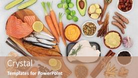  Presentation with copd - Slide set having asthma respiratory diseases including copd background and a coral colored foreground