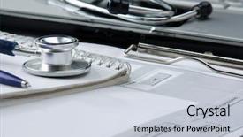  Presentation with silver tsunami geriatrics - PPT theme featuring beautiful grey sea or ocean background and a light gray colored foreground.