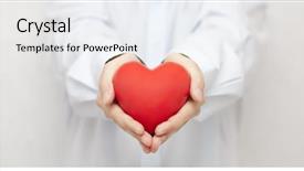  Presentation with health insurance - Amazing slide set having health insurance or love concept backdrop and a white colored foreground