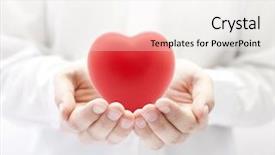  Presentation with health insurance - Colorful PPT layouts enhanced with health insurance or love concept backdrop and a sky blue colored foreground