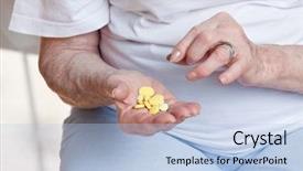  Presentation with issue - Slides having grand palace garuda wat phra background and a coral colored foreground