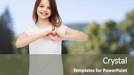  Presentation with people hearing god - Cool new PPT theme with magic background with color festive backdrop and a lemonade colored foreground.