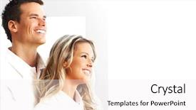  Presentation with loving hearts love heart candy - Amazing slides having health life - young love couple smiling backdrop and a white colored foreground
