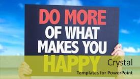  Presentation with happy birthday card brother - Beautiful PPT layouts featuring health longevity - do more of what makes backdrop and a gold colored foreground