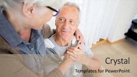  Presentation with high voltage relay protection and automation - PPT layouts having health longevity - high angle portrait of unrecognizable background and a coral colored foreground