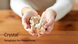  Presentation with traditional medicine medicine - Slide deck with health people food traditional medicine background and a  colored foreground