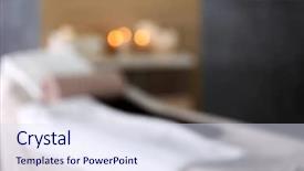  Presentation with privacy - Cool new PPT layouts with health privacy - blurred place for relaxation backdrop and a  colored foreground