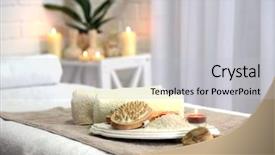  Presentation with relaxation - Cool new presentation with health privacy - place for relaxation in modern backdrop and a light gray colored foreground