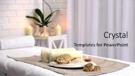  Presentation with modern medicine cardiology concept mixed - Cool new theme with health privacy - place for relaxation in modern backdrop and a light gray colored foreground