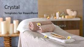  Presentation with health wellness - Colorful slide set enhanced with health privacy - place for relaxation in modern backdrop and a light gray colored foreground