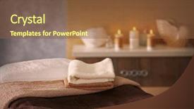  Presentation with relaxation - Audience pleasing slides consisting of health privacy - place for relaxation in modern backdrop and a  colored foreground