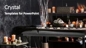  Presentation with privacy - Beautiful theme featuring health privacy - place for relaxation in modern backdrop and a dark gray colored foreground