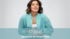  Presentation with stomach - Colorful PPT layouts enhanced with health-problem-digestion-and-people backdrop and a seafoam green colored foreground