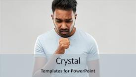  Presentation with wealth people problem - Audience pleasing slide deck consisting of health problem and people concept backdrop and a lemonade colored foreground