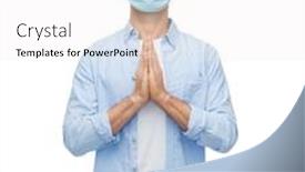  Presentation with virus disease - Beautiful slide deck featuring health-quarantine-and-pandemic-concept backdrop and a white colored foreground