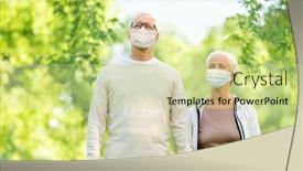  Presentation with medical virus - Audience pleasing slide deck consisting of health-quarantine-and-pandemic-concept backdrop and a soft green colored foreground