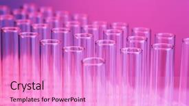  Presentation with test tubes - Amazing theme having huge burger and a glass of cola with ice backdrop and a ocean colored foreground