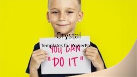  Presentation with circle - Colorful presentation design enhanced with health safety - woman's hands made circle backdrop and a sky blue colored foreground