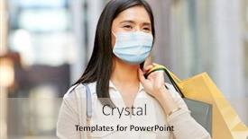  Presentation with virus disease - Slides having health-safety-and-pandemic-concept background and a soft green colored foreground