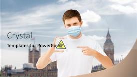  Presentation with biohazard - Amazing PPT layouts having health-safety-and-pandemic-concept backdrop and a lemonade colored foreground