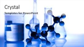  Presentation with laboratory equipment - Slide deck consisting of health science - laboratory equipment background and a white colored foreground