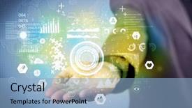  Presentation with analytics - Beautiful PPT layouts featuring health status of the world backdrop and a light blue colored foreground