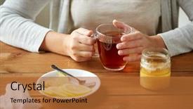  Presentation with traditional medicine medicine - PPT layouts featuring health traditional medicine and ethnoscience background and a red colored foreground