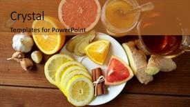  Presentation with traditional medicine medicine - Colorful theme enhanced with health traditional medicine folk remedy backdrop and a red colored foreground