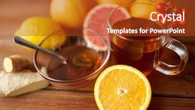  Presentation with traditional medicine medicine - Audience pleasing theme consisting of health traditional medicine folk remedy backdrop and a  colored foreground