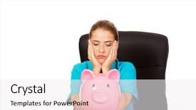  Presentation with patient and nurse holding hands - Audience pleasing slides consisting of health wealth - young female doctor or nurse backdrop and a white colored foreground