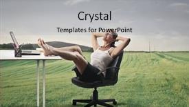  Presentation with technology - Amazing PPT theme having health work - technology and nature backdrop and a  colored foreground