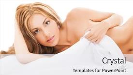  Presentation with health - Audience pleasing slide deck consisting of invitation healthcare - health and beauty concept backdrop and a white colored foreground