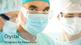  Presentation with camera - Presentation theme with red silk fabric background background and a crimson colored foreground