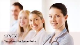  Presentation with medical perspectivesworld of healthcare - Colorful slide deck enhanced with healthcare and medical - young team backdrop and a lemonade colored foreground