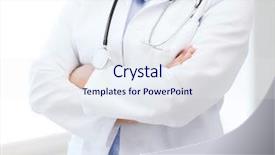  Presentation with medical mhealth healthcare concept - Presentation design consisting of healthcare and medical concept - smiling background and a sky blue colored foreground