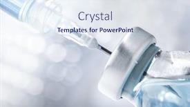  Presentation with vial pharmaceutical - PPT layouts featuring healthcare-and-pharmaceutical-drugs-concept background and a sky blue colored foreground