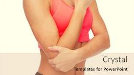  Presentation with medicine - Colorful PPT layouts enhanced with healthcare-fitness-and-medicine-sporty backdrop and a coral colored foreground