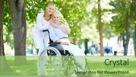  Presentation with nurse care - Beautiful PPT theme featuring sea water as wallpaper water is a transparent and nearly colorless chemical substance that is the main constituent of earth s streams lakes and oceans and the fluids of most living backdrop and a light gray colored foreground