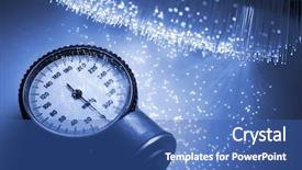  Presentation with optical - Amazing theme having healthcare information - fiber optical background with lots backdrop and a teal colored foreground