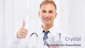  Presentation with medical pharmacy - Slide set featuring emergency contraception - healthcare medical and pharmacy concept background and a sky blue colored foreground