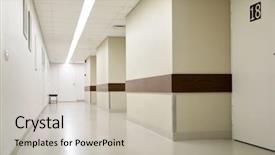  Presentation with medicine - Theme featuring healthcare medicine and ambulatory concept background and a  colored foreground