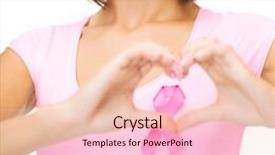  Presentation with breast cancer - Beautiful presentation theme featuring beautiful young woman with clean fresh skin beauty face skin care facial treatment cosmetology and spa backdrop and a  colored foreground.