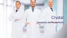  Presentation with teamwork doctors - Audience pleasing presentation consisting of exercise background with fitness woman show her muscle image for healthy sport trainer equipment body person portrait concept backdrop and a dark gray colored foreground