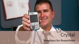  Presentation with medical technology - Amazing theme having represnting technology in the medical backdrop and a  colored foreground