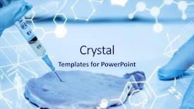  Presentation with science cpr - Audience pleasing presentation consisting of healthcare research - science graphic against close up backdrop and a sky blue colored foreground