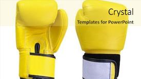  Presentation with pink boxing gloves - Beautiful theme featuring medical fundraising - donation 3d rendering rough street backdrop and a coral colored foreground